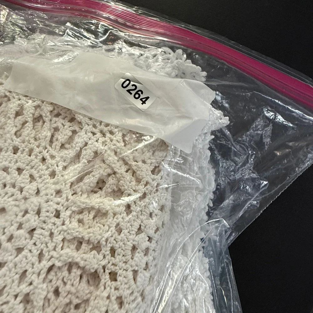 Vintage White Crochet Lace Runner 65x13‎ Floral Medallion Boho Wedding Decor
